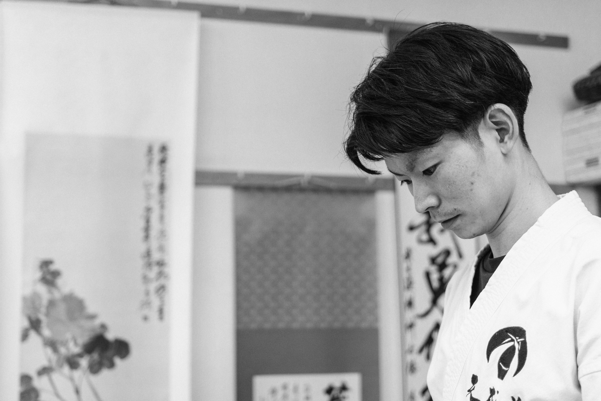 武道着姿の宮澤勇美